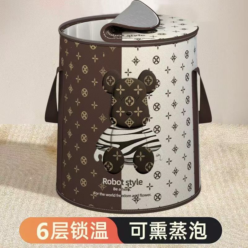 可折叠泡脚桶居家多功能便携式泡脚桶加厚欧式保温宿舍用