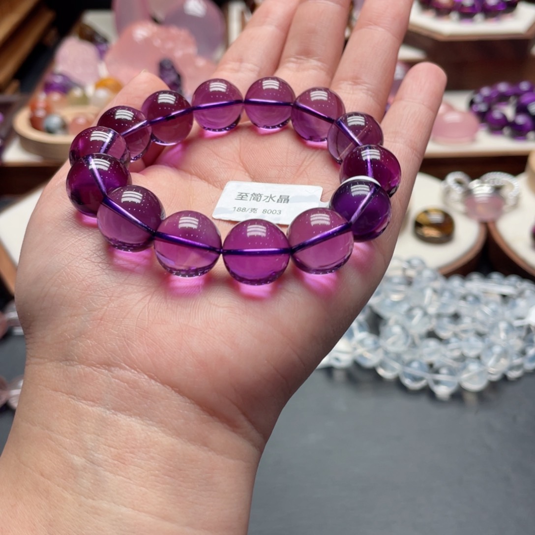 未镶嵌手链水晶14➕