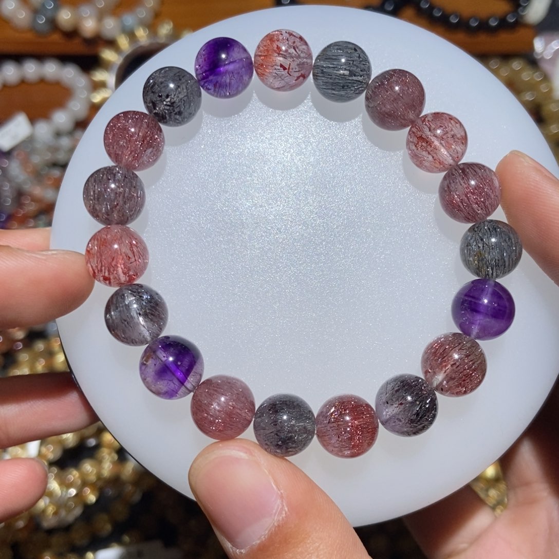 水晶手链未镶嵌超七10.6m