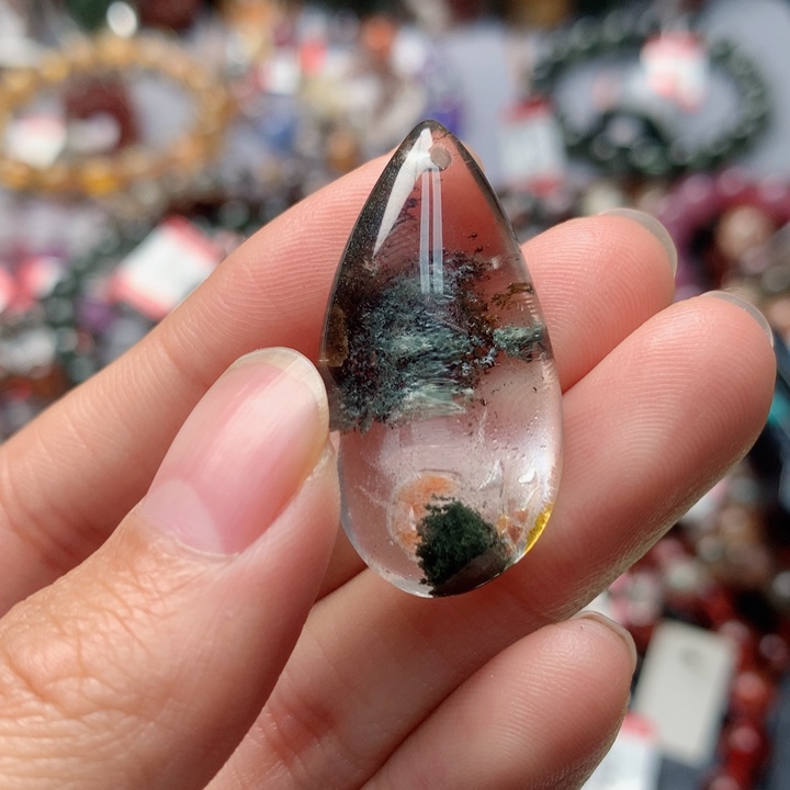 水晶吊坠(不含链)未镶嵌