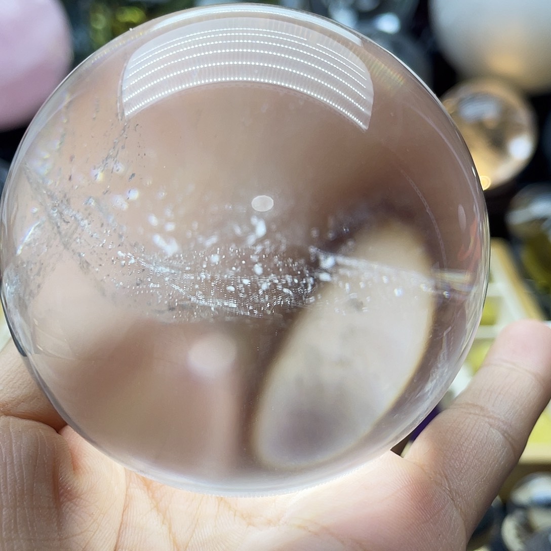 棉***羊未镶嵌珠宝半成品水晶A613水晶
