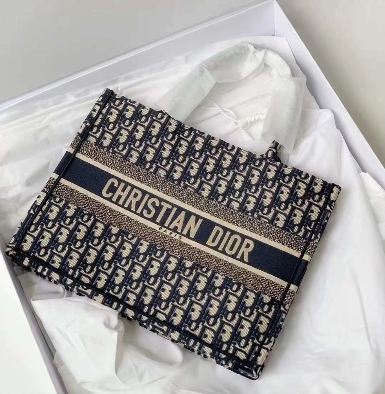 全新未使用 DIOR/迪奥 迪奥老花托特中号 12508591
