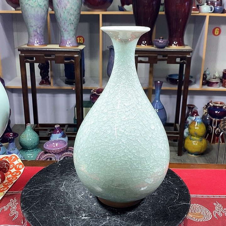 瓶中国神垕精品钧瓷