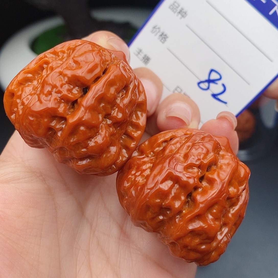 把件文玩核桃40蛤蟆头82