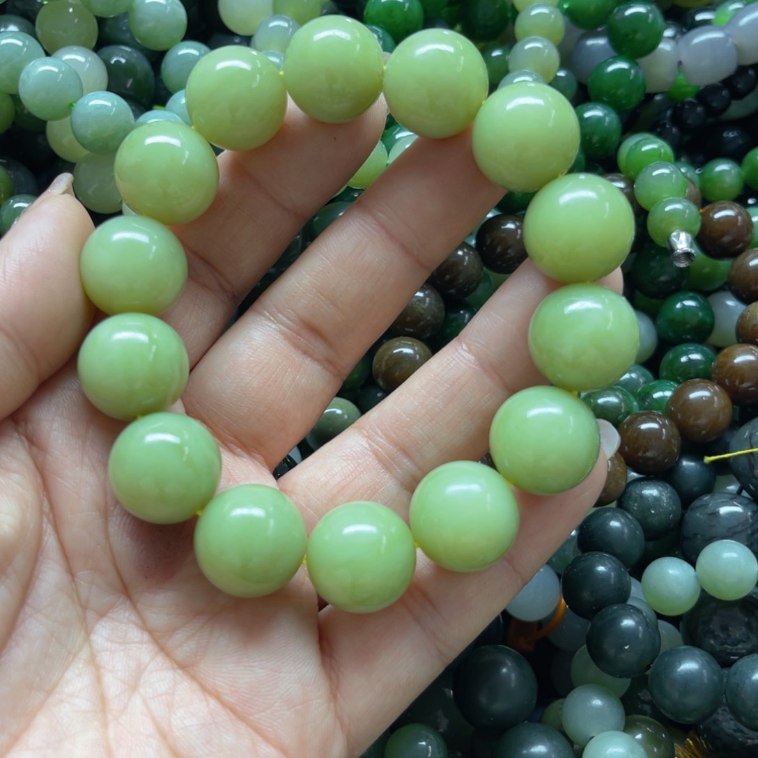 和田玉手链未镶嵌