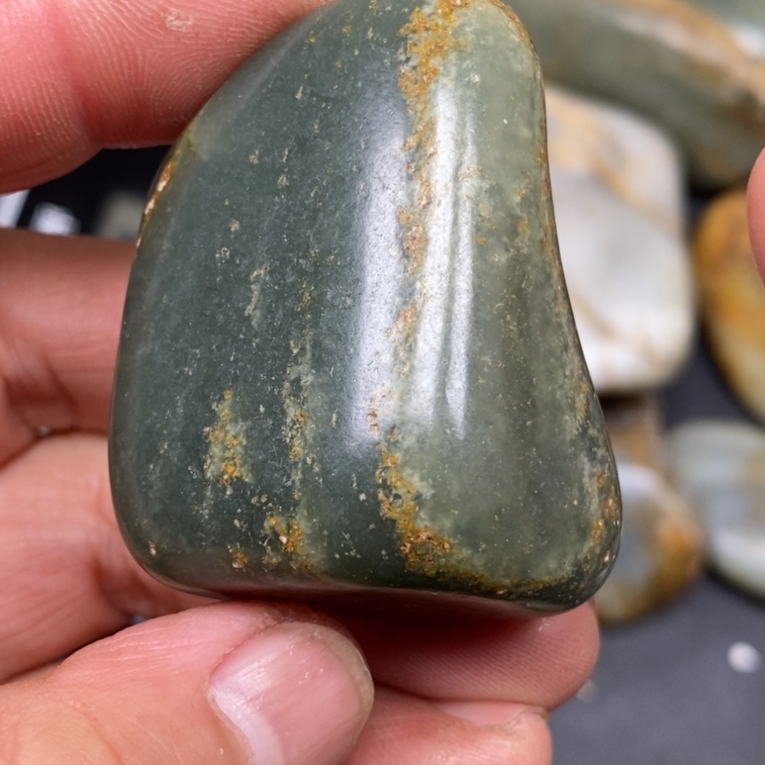 和田玉（糖玉）笔搁未镶嵌