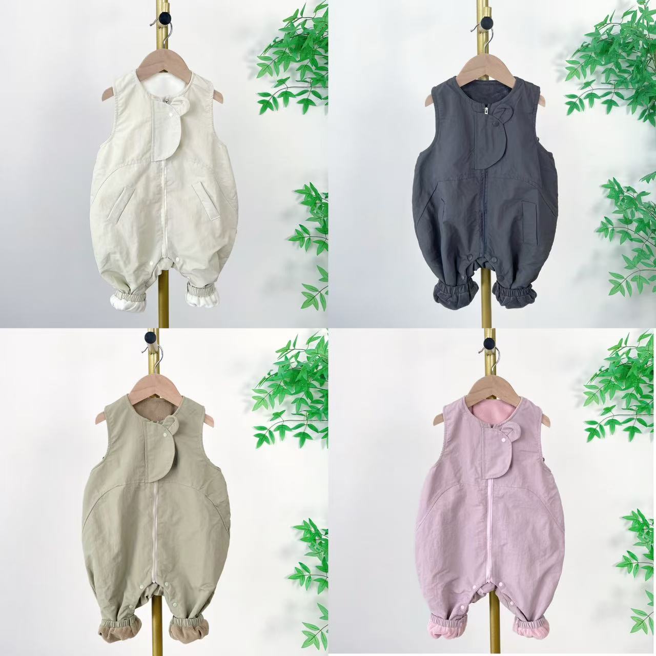 【萌77】婴幼儿冲锋衣背带裤