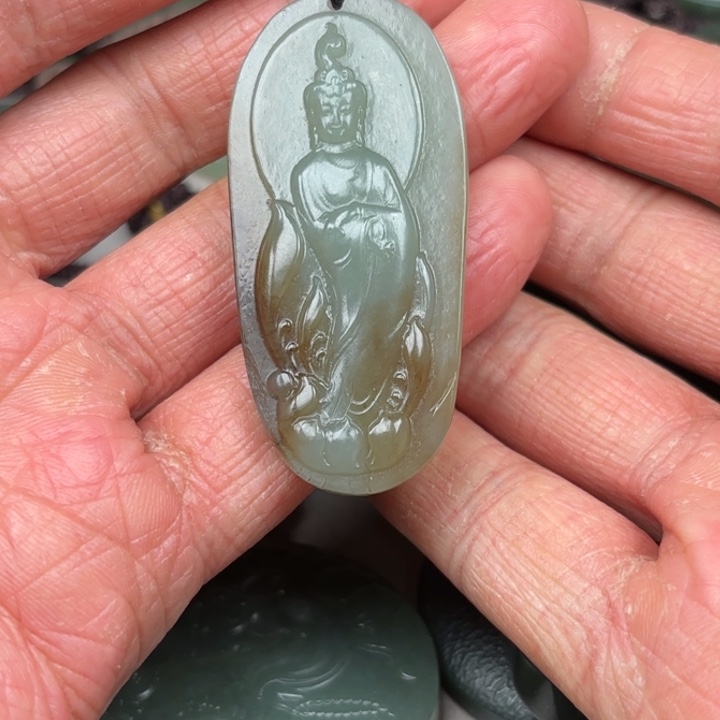 和田玉吊坠未镶嵌