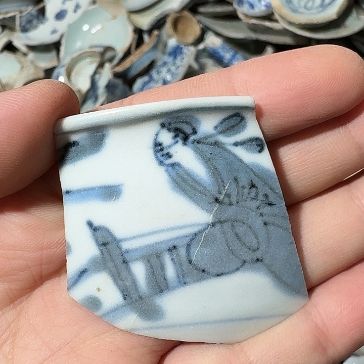 瓷片瓷片标本，顺丰包邮