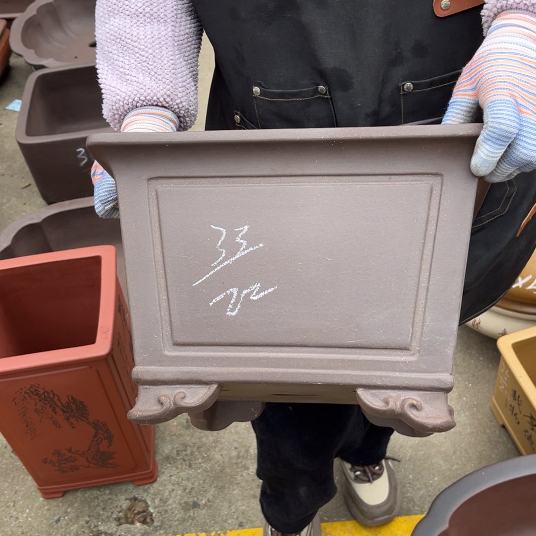 紫砂花盆盆景艺术