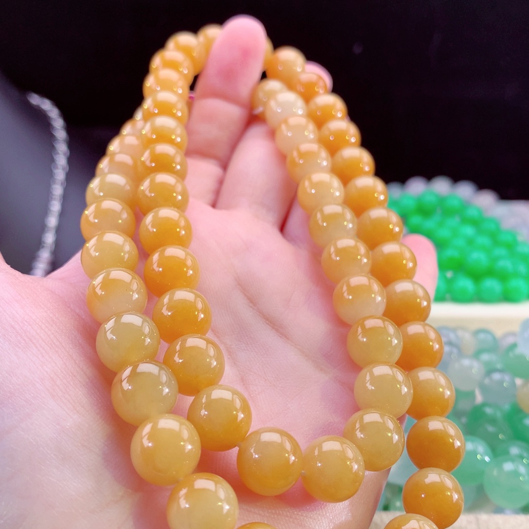 翡翠手链未镶嵌卡10