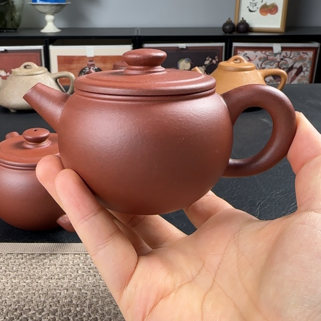 紫砂茶壶微瑕巨轮