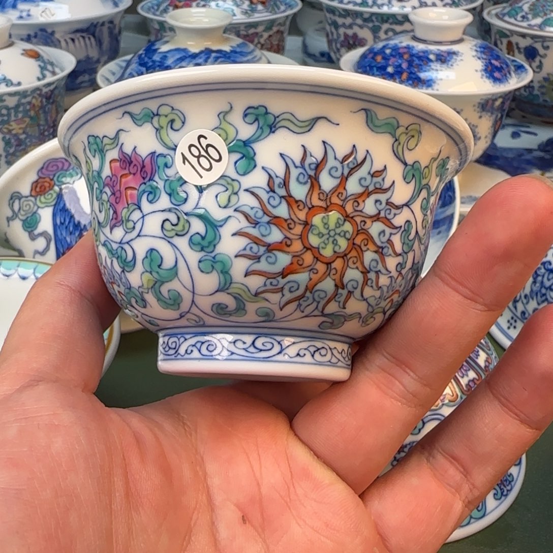 彦祖纯手工手绘茶具186