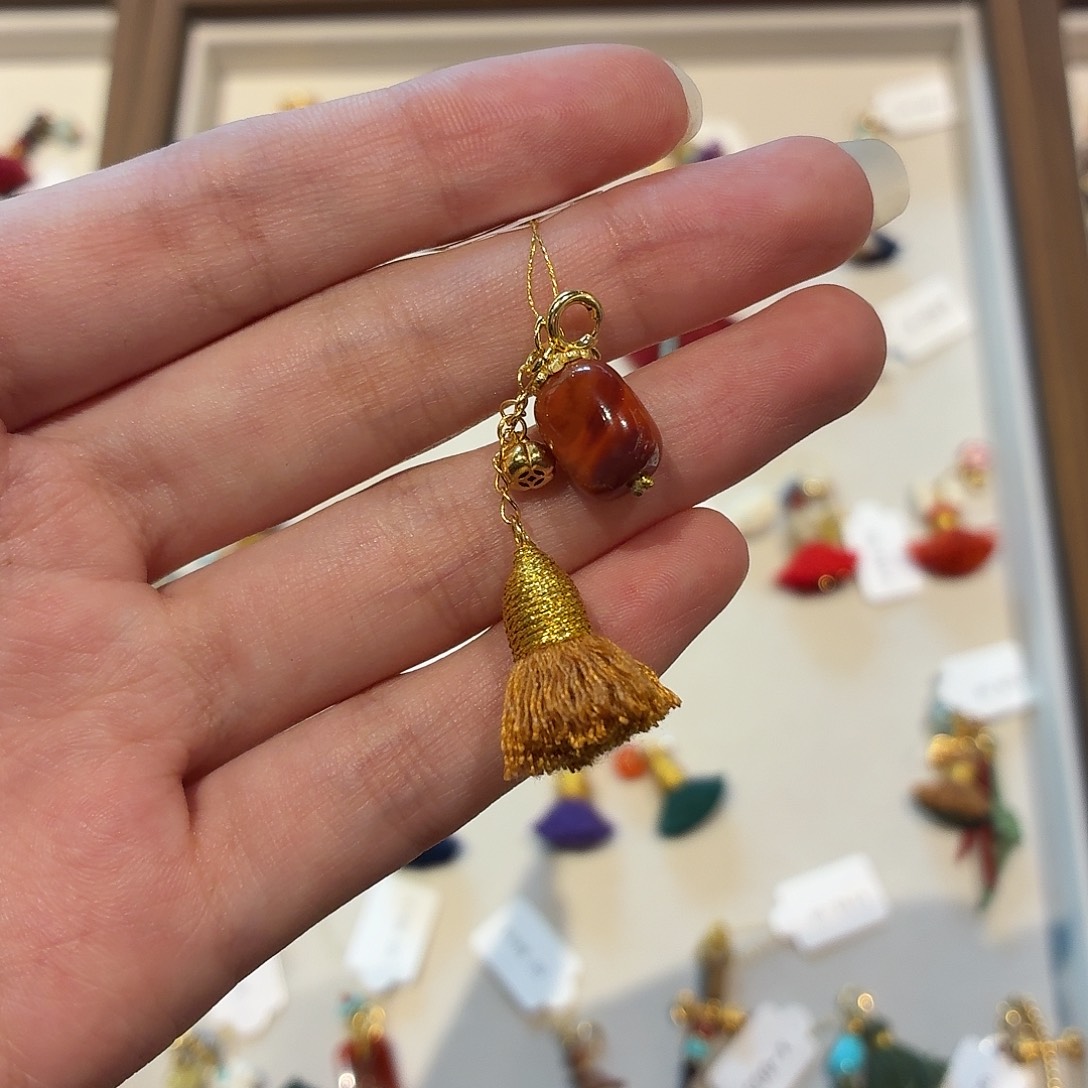 手工制作流苏小挂件