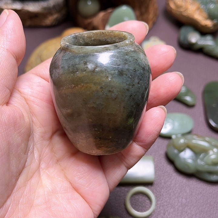岫岩河磨玉（透闪石质玉）手绳未镶嵌
