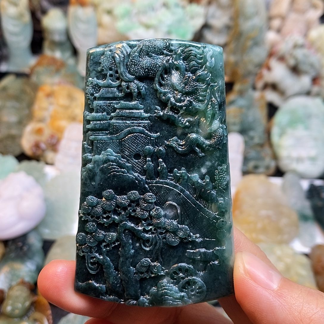 定制翡翠未镶嵌特色59