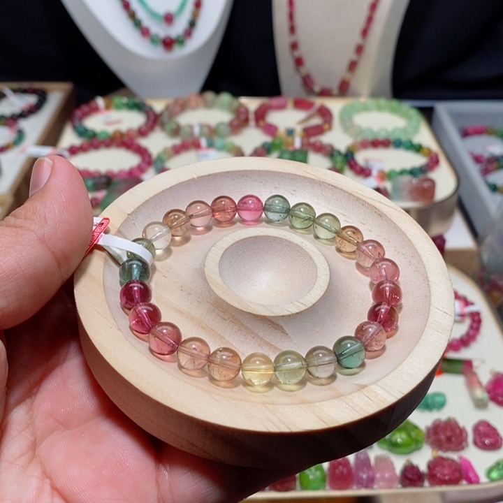 碧玺手链未镶嵌碧玺手链