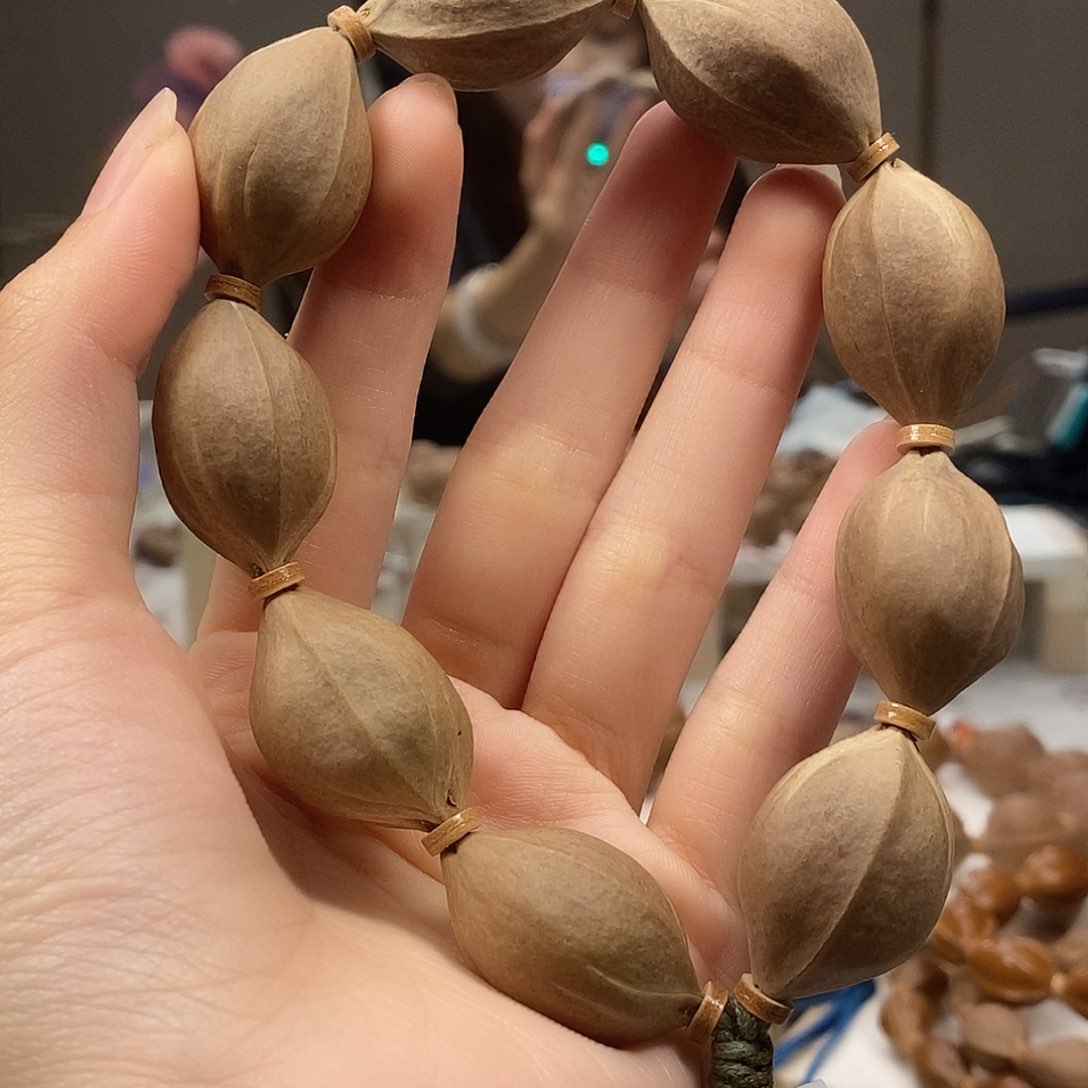 橄榄核手串/手链A****g梅林精品铁核原生态20*30
