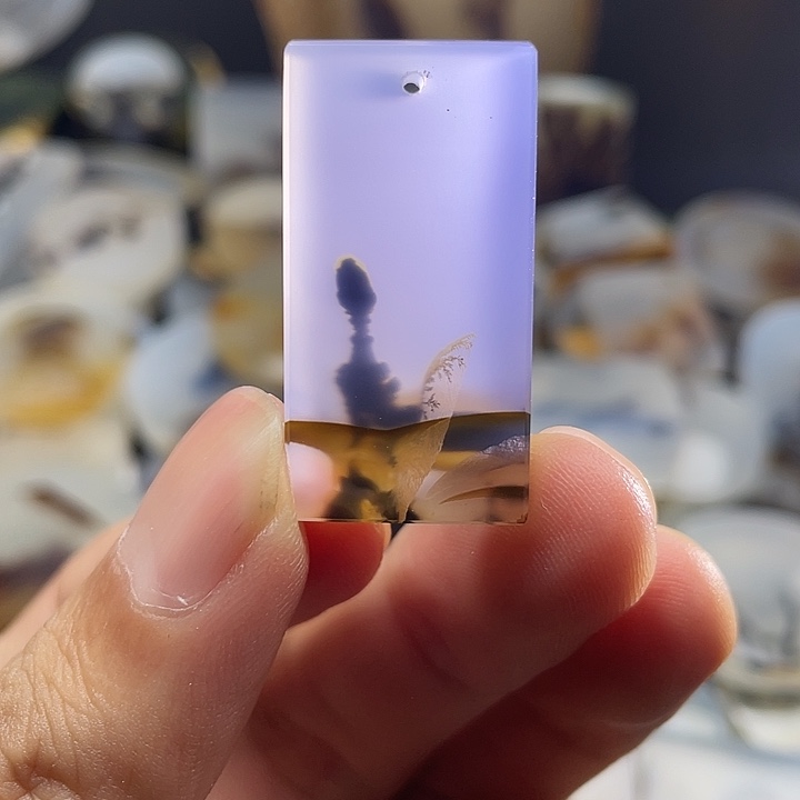 玛瑙/玉髓未镶嵌颈饰