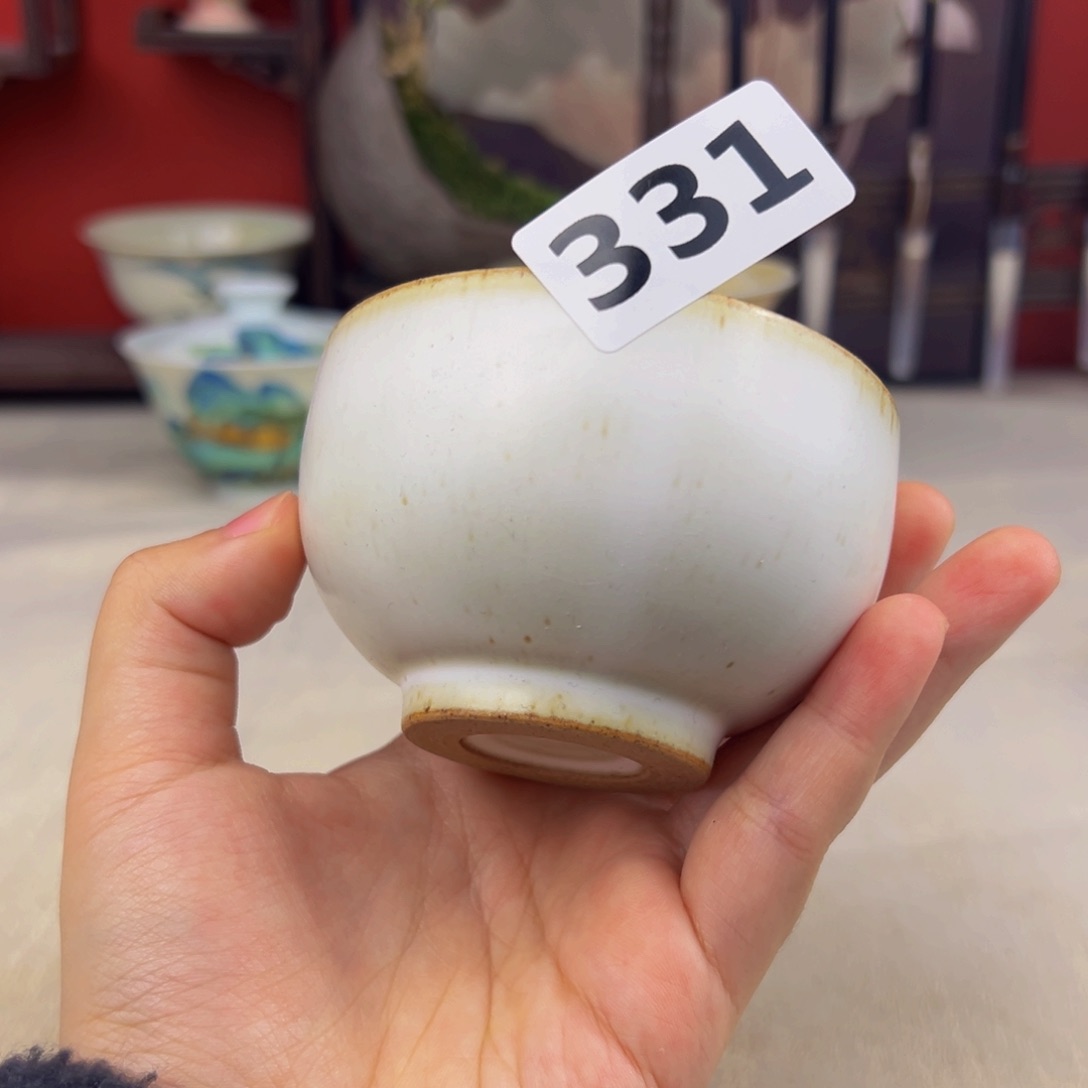 杯子纯手工柴烧主人杯