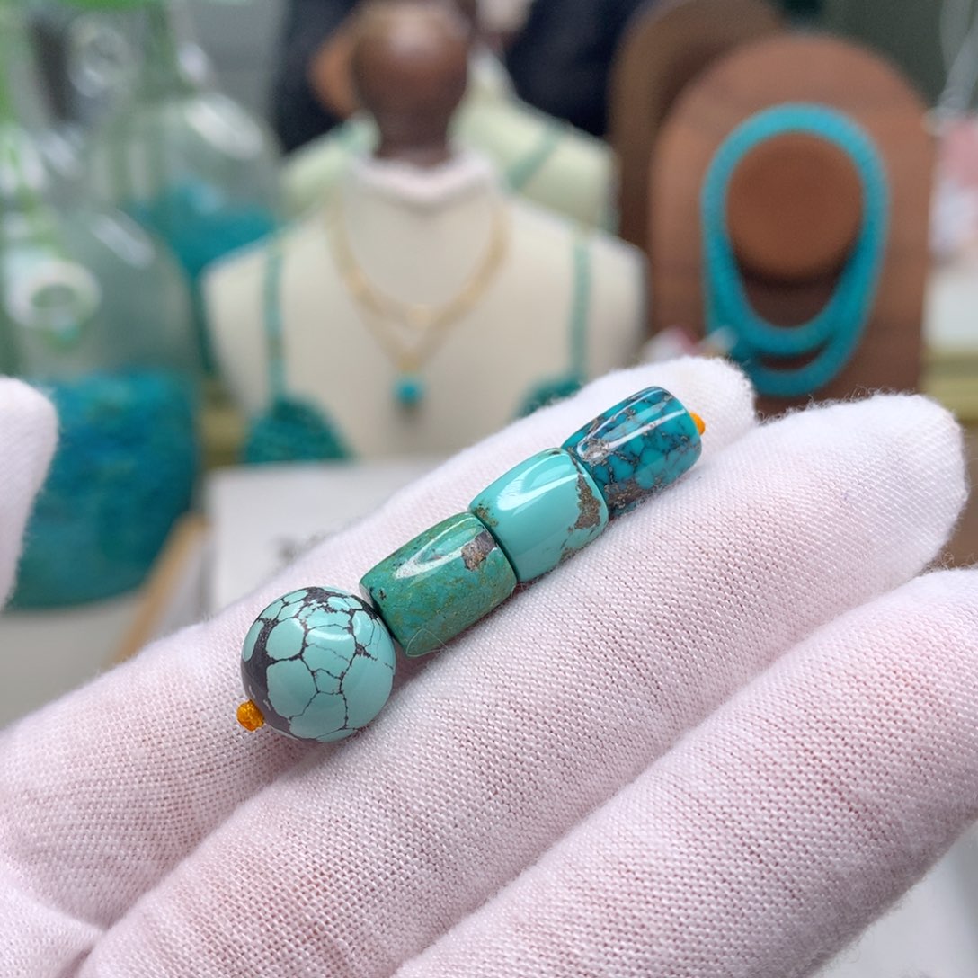 绿松石未镶嵌配饰