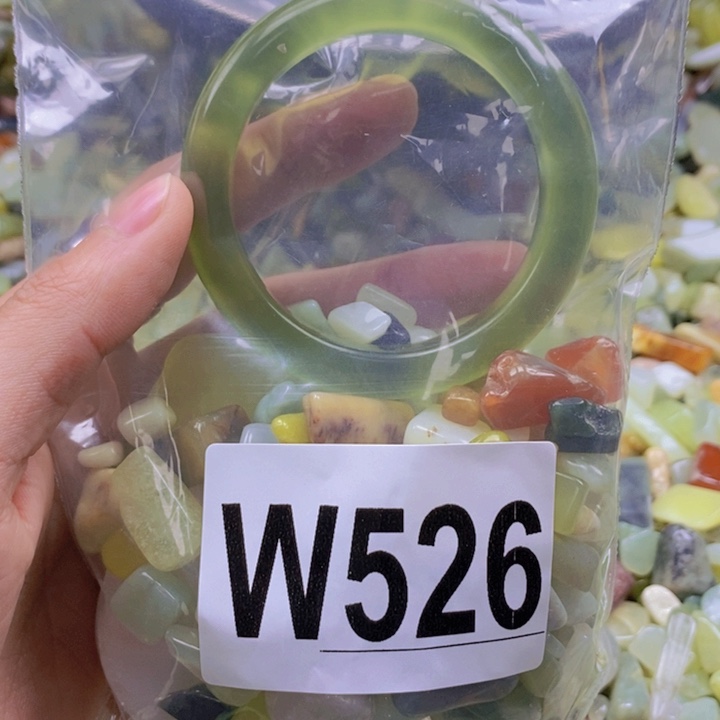 未镶嵌岫玉鱼缸石