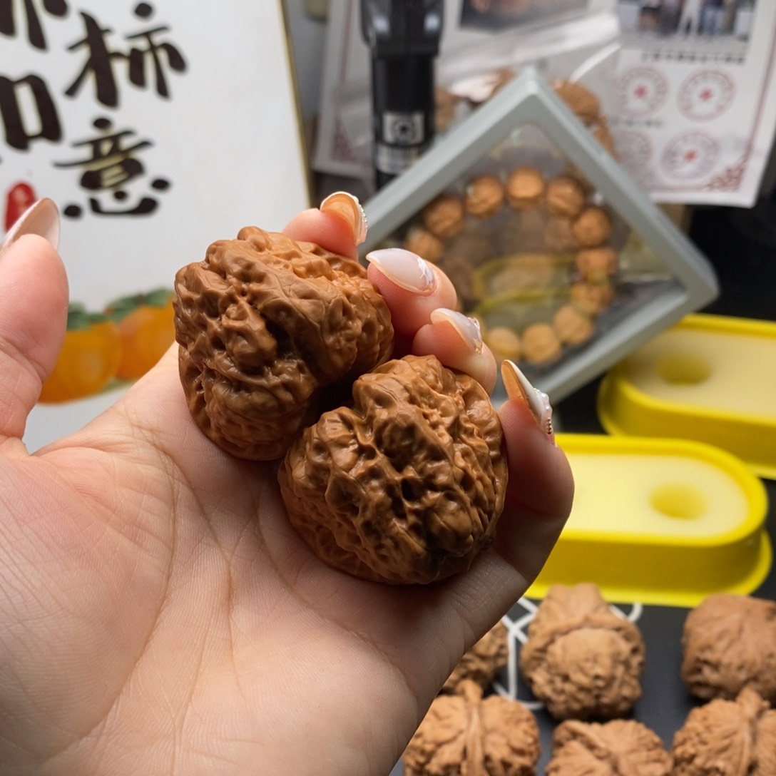 文玩核桃吊坠蛤蟆40