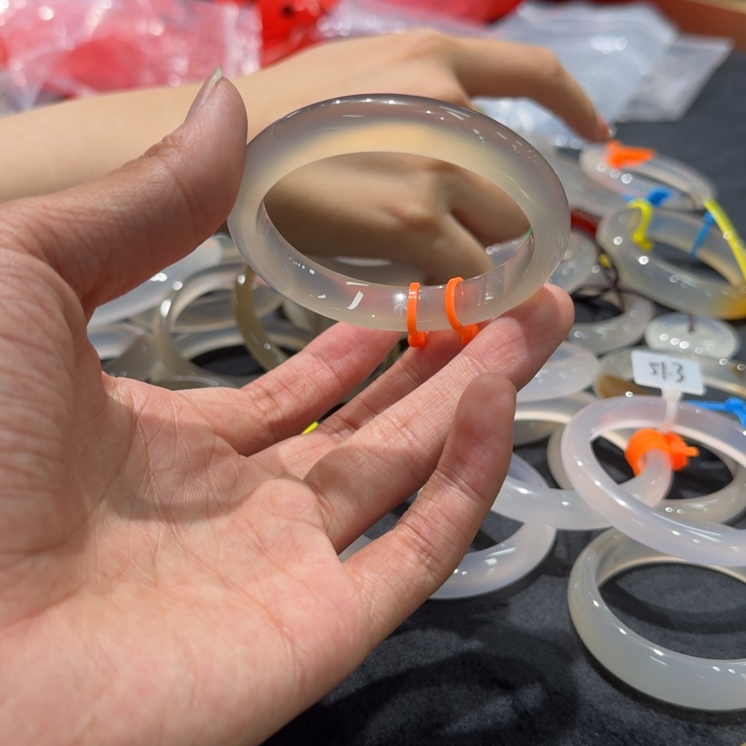 玛瑙/玉髓手镯未镶嵌甜*全16