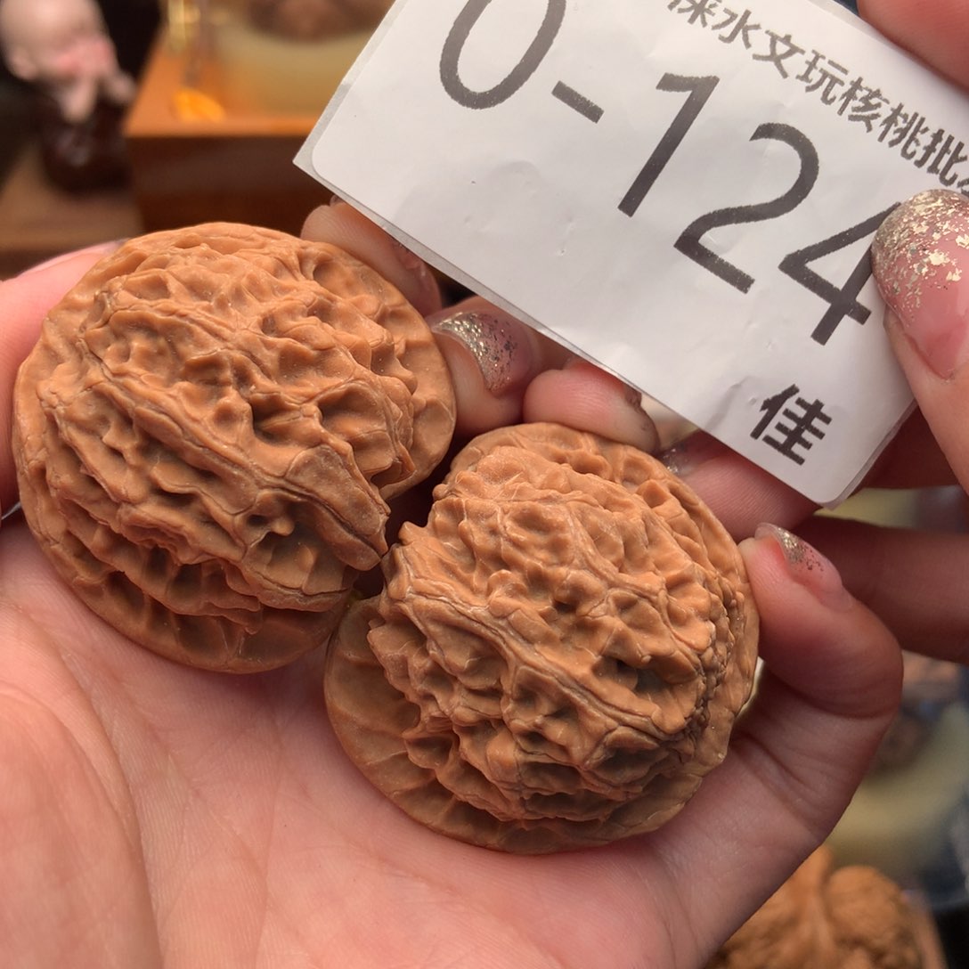 文玩核桃把件40苹果