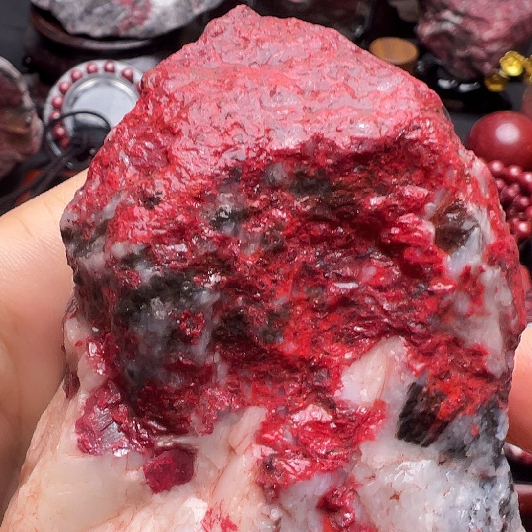 風***茂天然辰砂天然朱砂原石