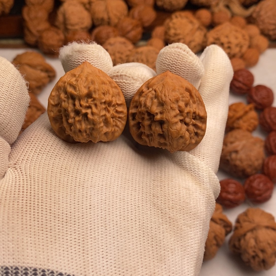 文玩核桃吊坠野麻