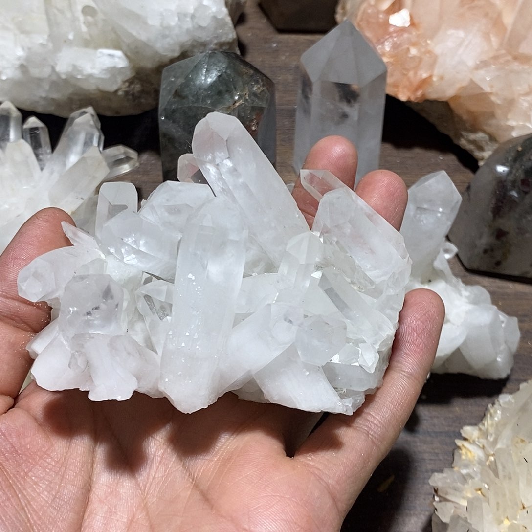 水晶原石摆件未镶嵌水晶十*