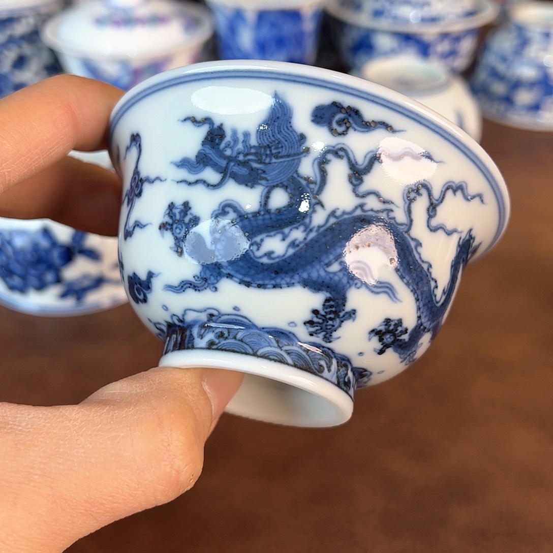 杯景德镇全手工手绘陶瓷