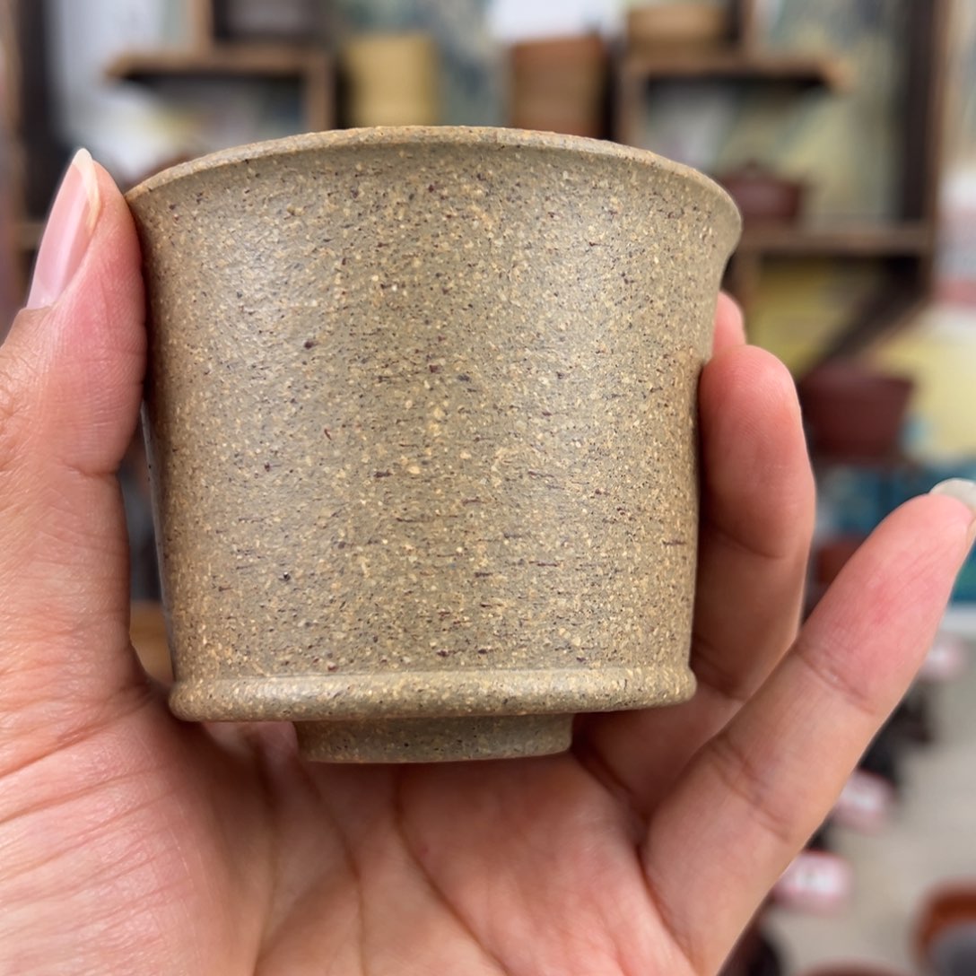 紫砂茶杯拙器甄选，纯原本矿。