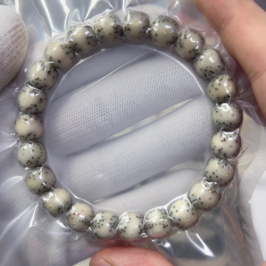 星月菩提手串10通体留白小细星a37