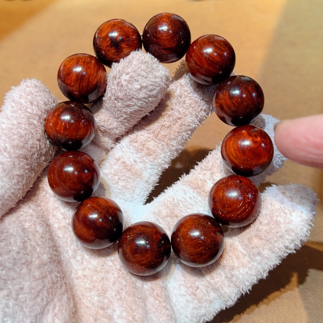 手串/手链小叶紫檀2.0瘤疤爆满金星