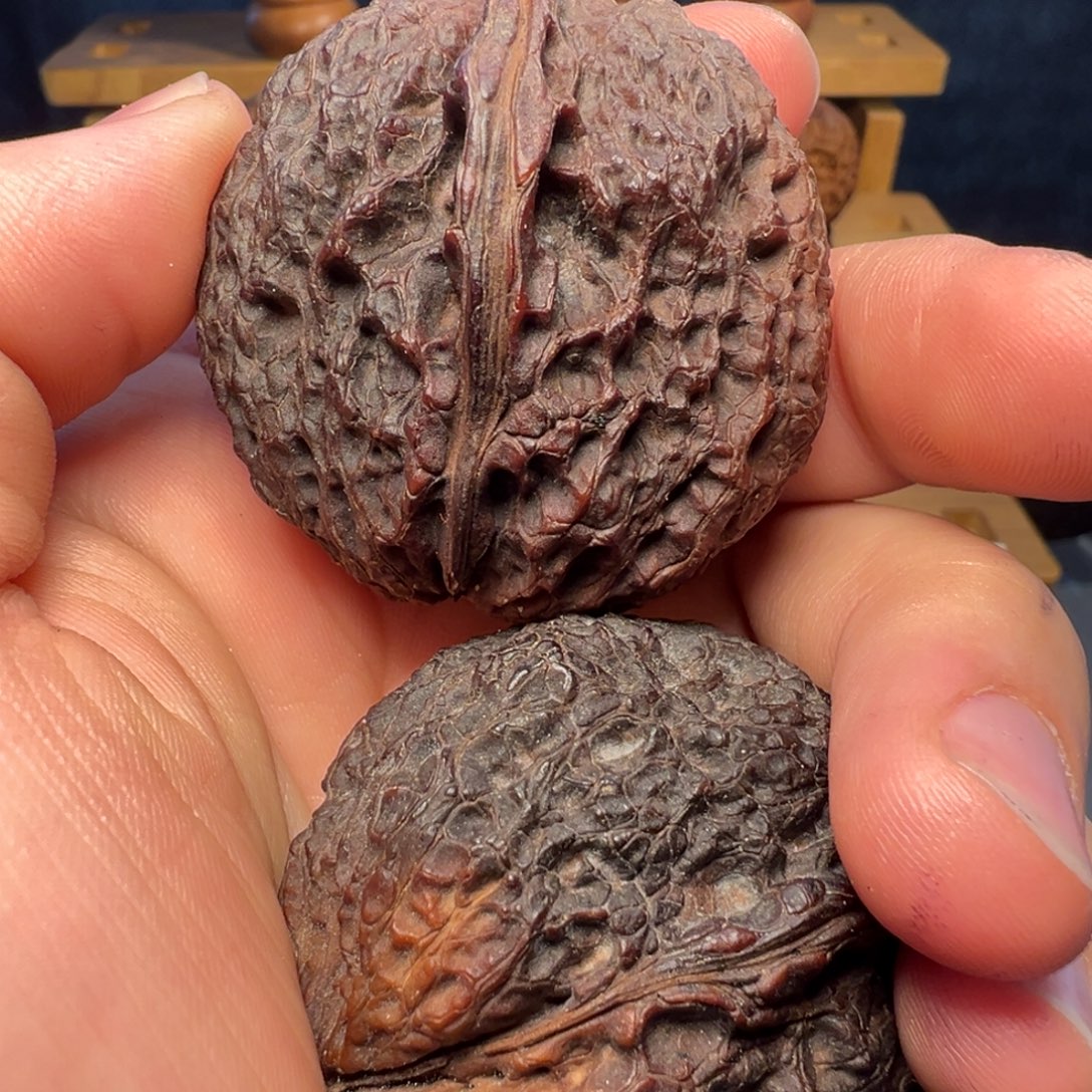 吊坠文玩核桃貔貅金蟾46mm