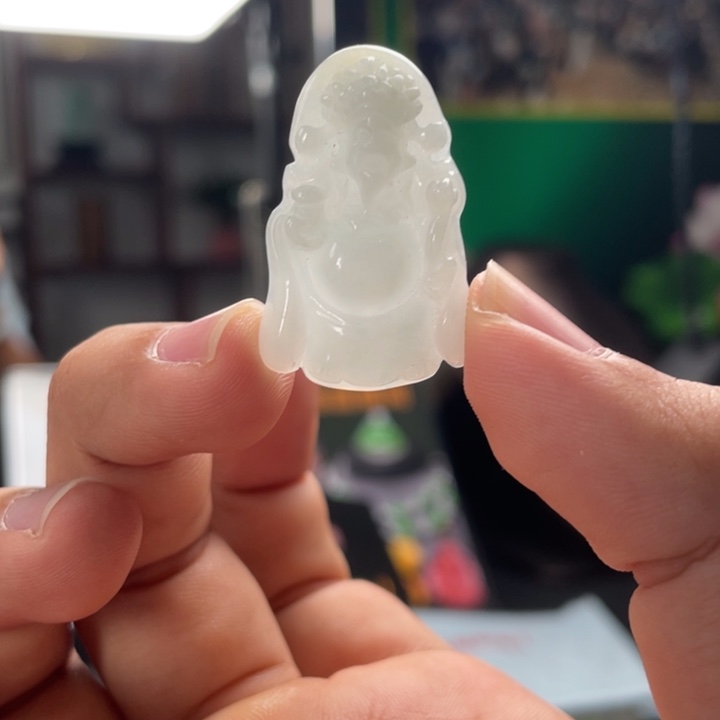 翡翠未镶嵌挂件翡翠首饰