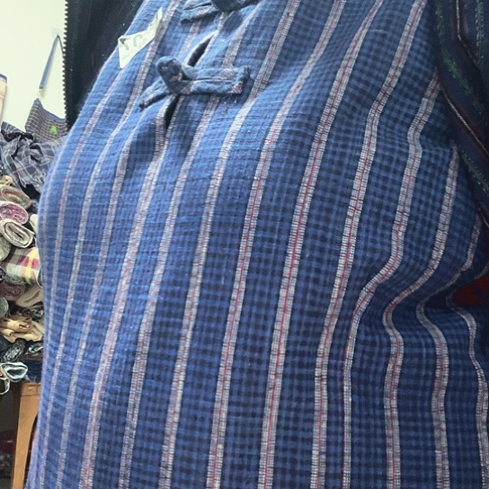 棉老土布漂亮裙子