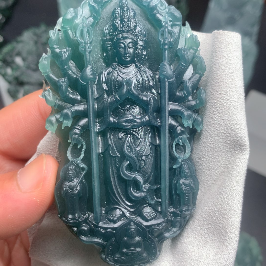 未镶嵌定制翡翠88888