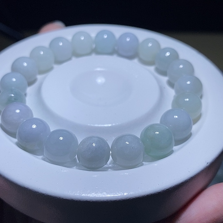 未镶嵌手串翡翠天然缅甸A货翡翠手串卡10.2