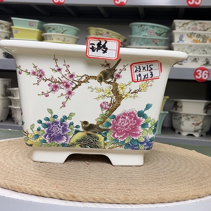 紫砂紫砂花盆7575