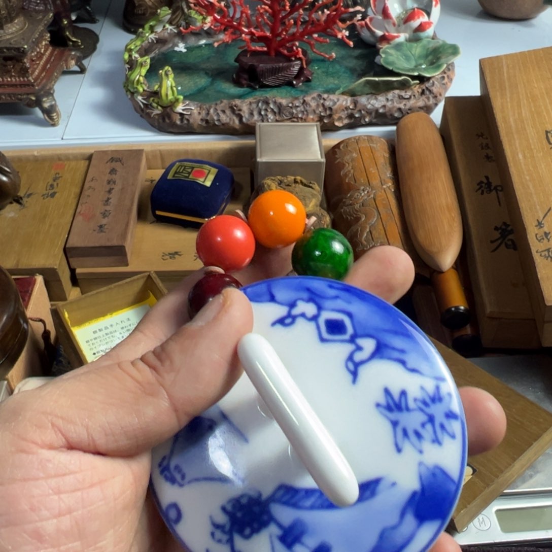 紫砂茶碗我家粉皮真好看啊