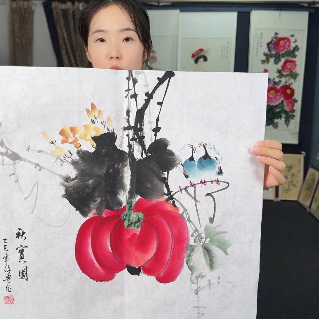 纯手绘的好看作品