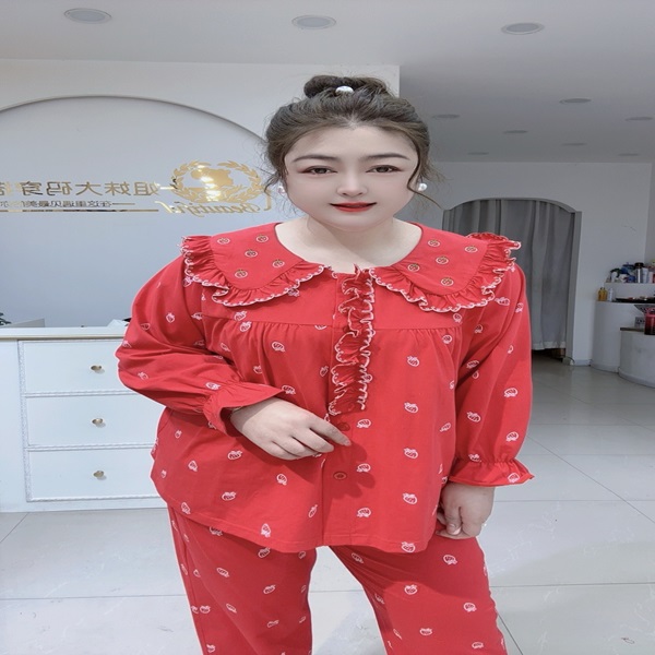 2099欧货新年红莓烦恼家居服