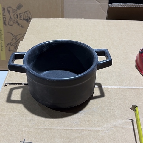 微瑕，明火，内口径14，高7无盖，700毫升1个