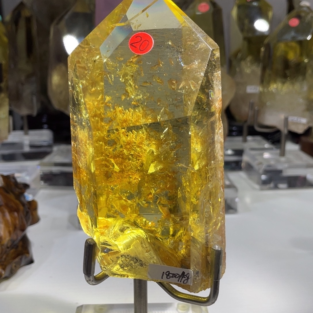 未镶嵌水晶珠宝半成品