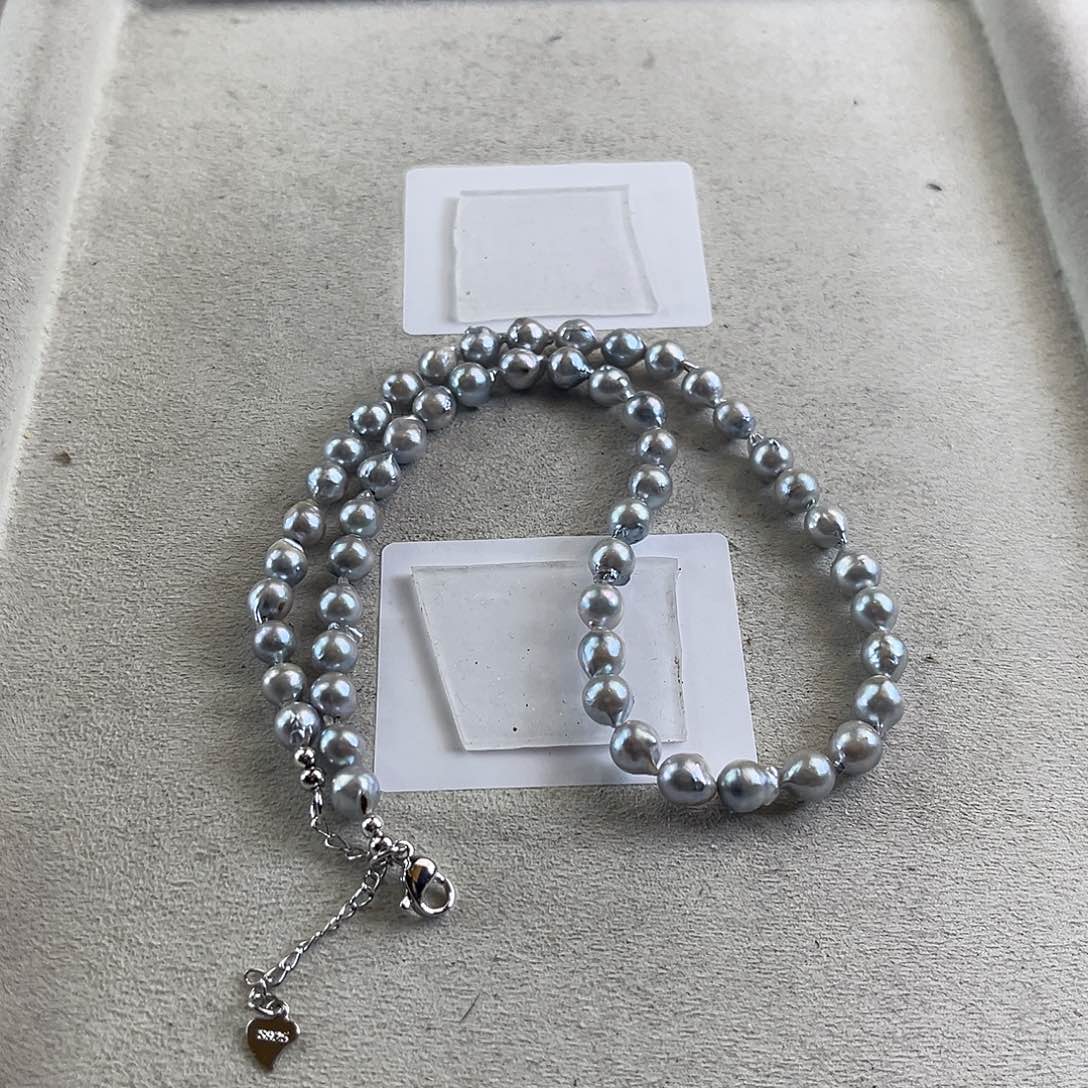 海水珍珠项链未镶嵌【纯恬】