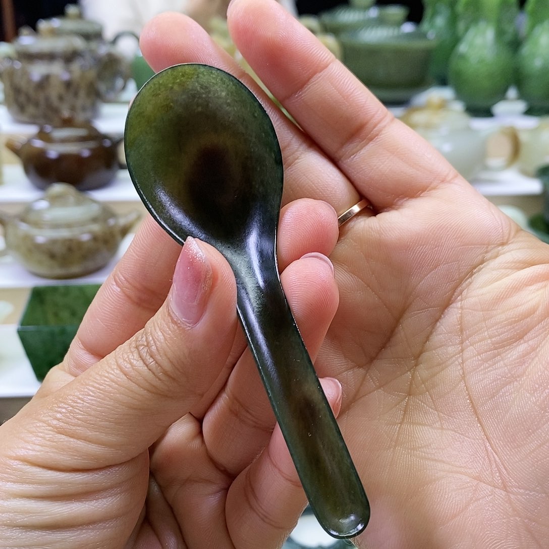 和田玉勺子未镶嵌