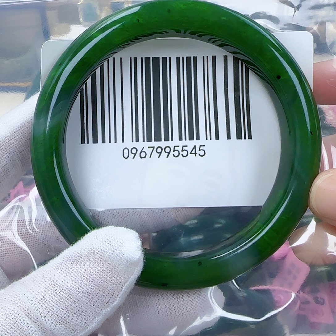和田玉（碧玉）手镯未镶嵌用****过60